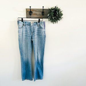 Hatch Maternity Straight Blue Jeans 27